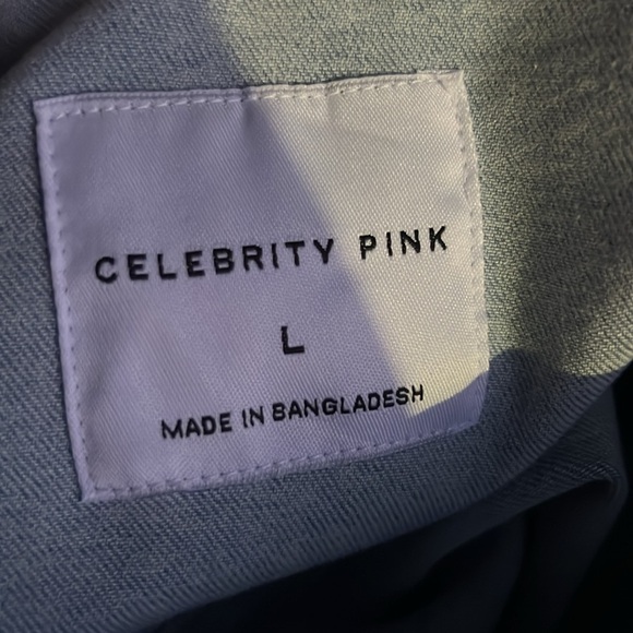 CELEBRITY PINK Button up Dress, Women's
Size L 19” pit to pit 
16” waist - Picture 6 of 6